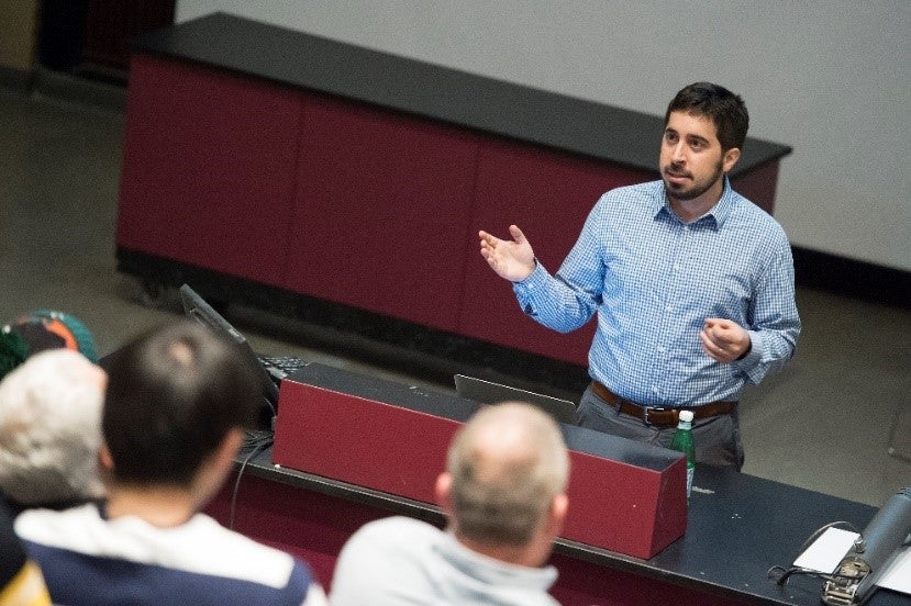 Sam Ventura, Director of Hockey Research for the Pittsburgh Penguins